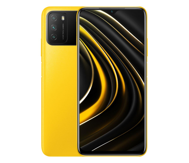 Xiaomi POCO M3 4/128GB Yellow - 608688 - zdjęcie